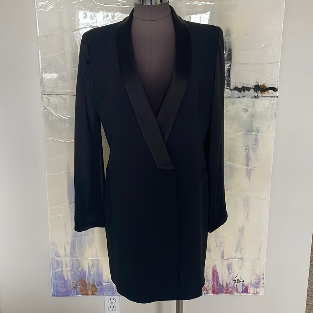 HANEY 🖤 Black Jacket Dress